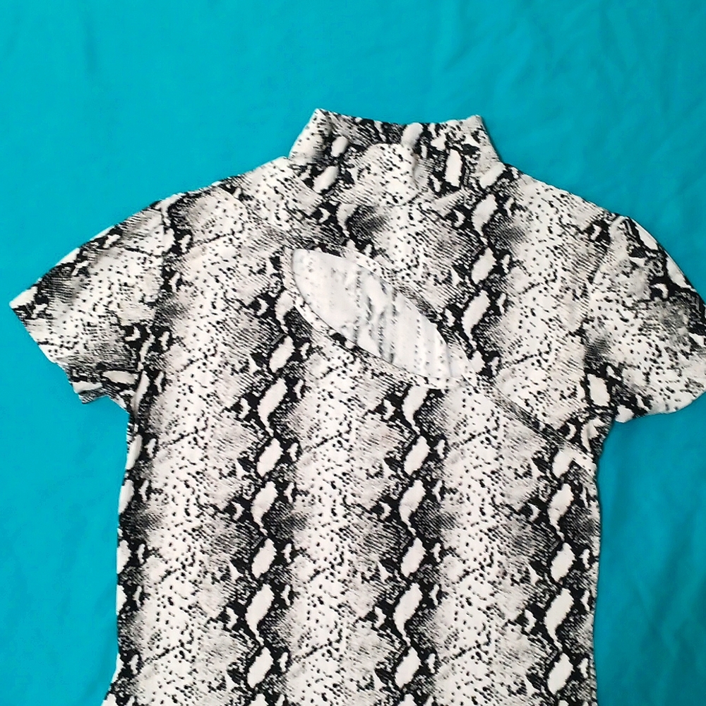 I'm selling a small black and white shirt, from Vine and Valley